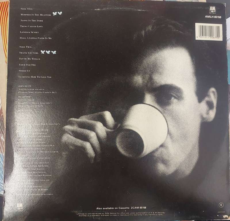 John Hiatt - Bring the Family (VG/VG)
