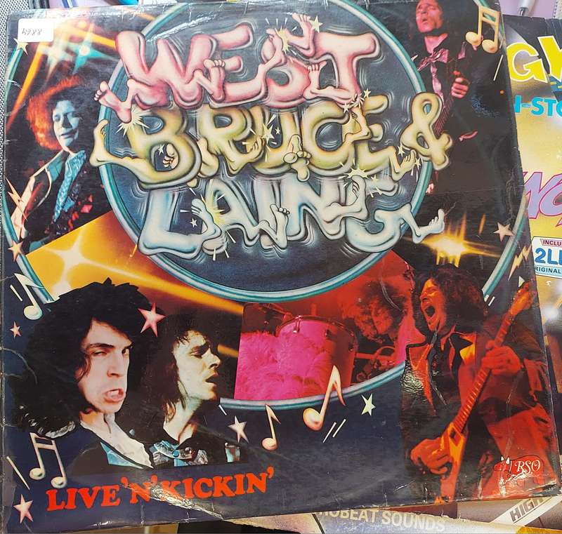 West, Bruce & Laing - Live N Kickin (G/VG) - Vinyl