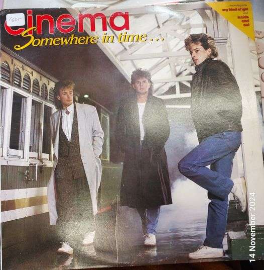 Cinema - Somewhere in time (VG/VG) - Vinyl