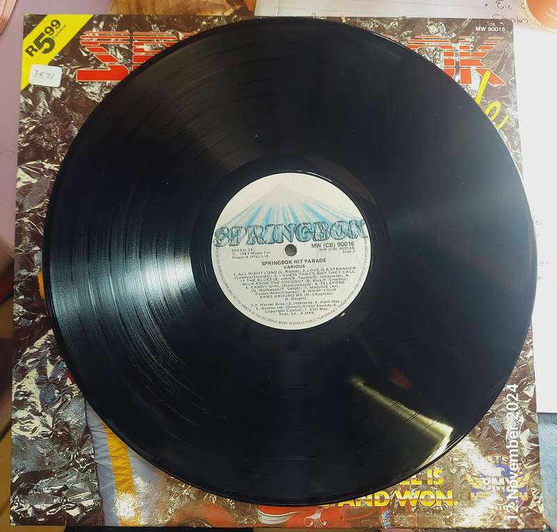 Springbok Hit Parade - VG/VG+ - Vinyl