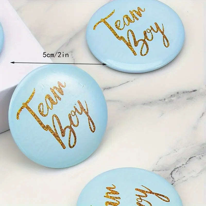 Badge Gender Reveal 20pc