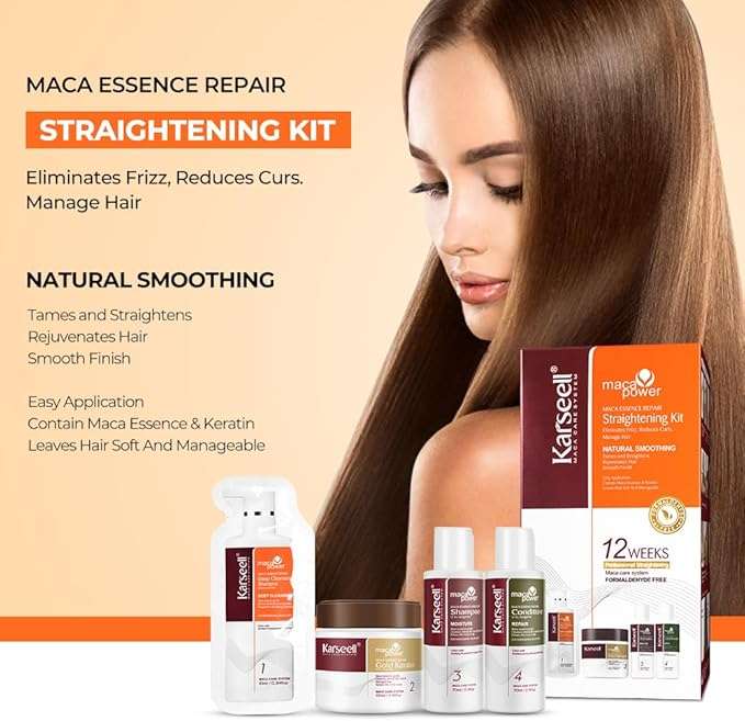 Karseell Maca Essence Repair Straightening Kit
