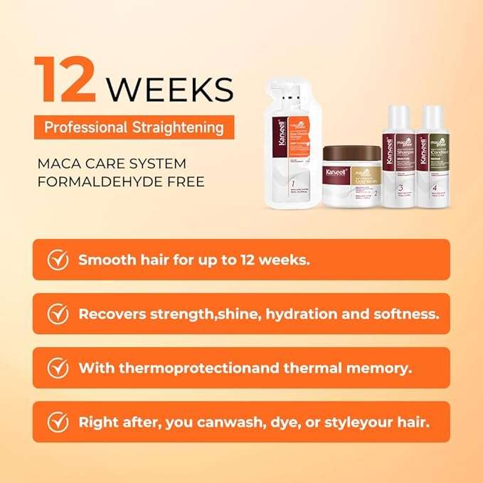 Karseell Maca Essence Repair Straightening Kit