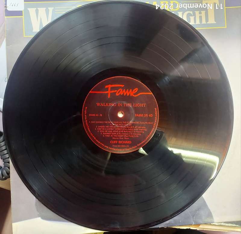 Cliff Richard - Walking in the light (VG/VG)