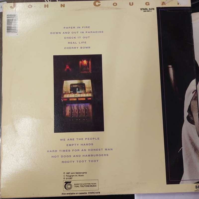 John Cougar Mellencamp - The Lonesome Jubilee (VG/VG)