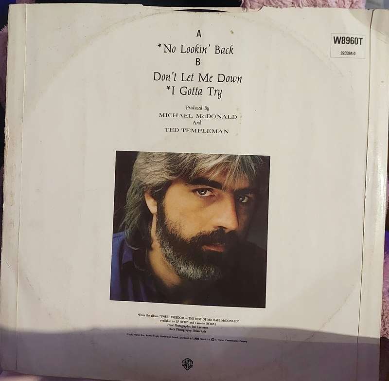 Michael Mcdonald- No Lookin Back (G/VG)
