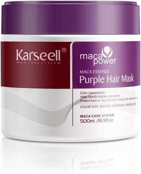 Karseell Maca Essence Purple Hair Mask 500ml