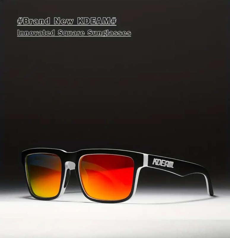 KDEAM Square Polarized Sunglasses