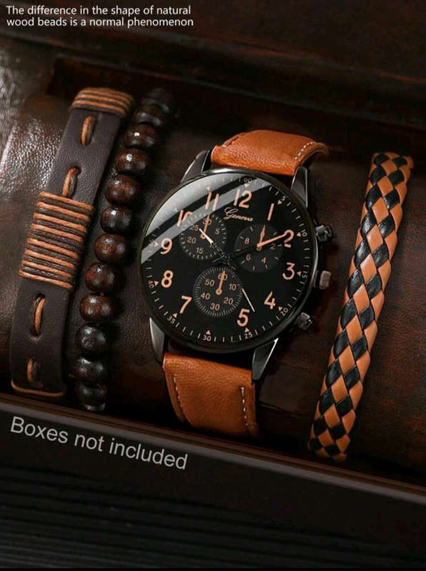 Mens watch & Bracelet