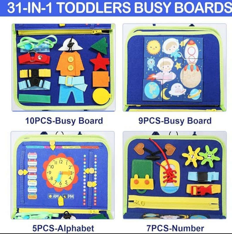 Toddler Busy Book