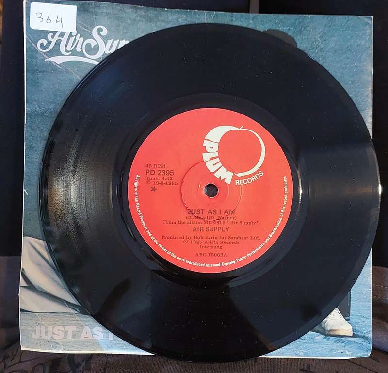 Air supply - Just as I am single 7'