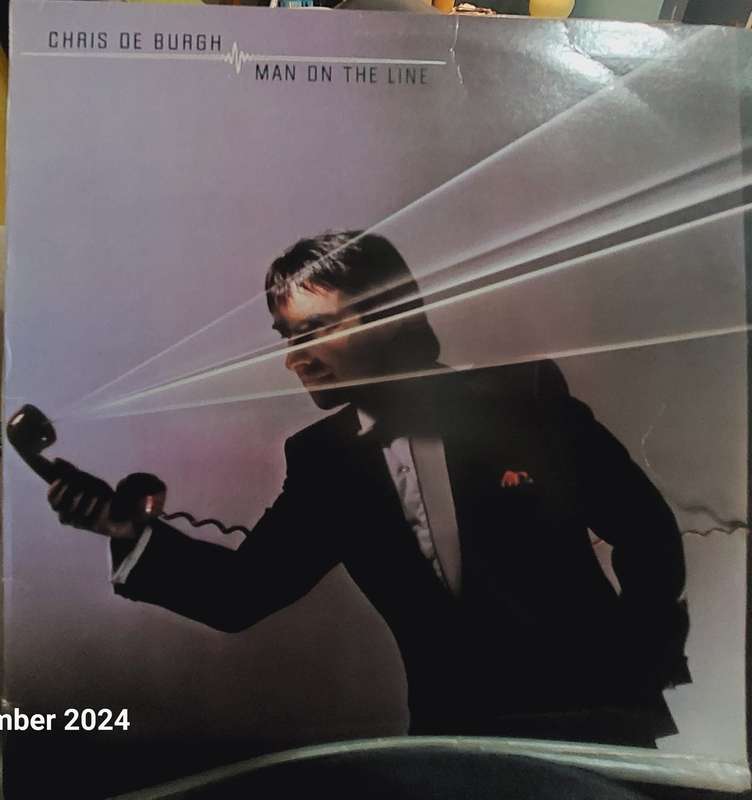 Chris de Burgh - Man on the line (VG/VG) - Vinyl
