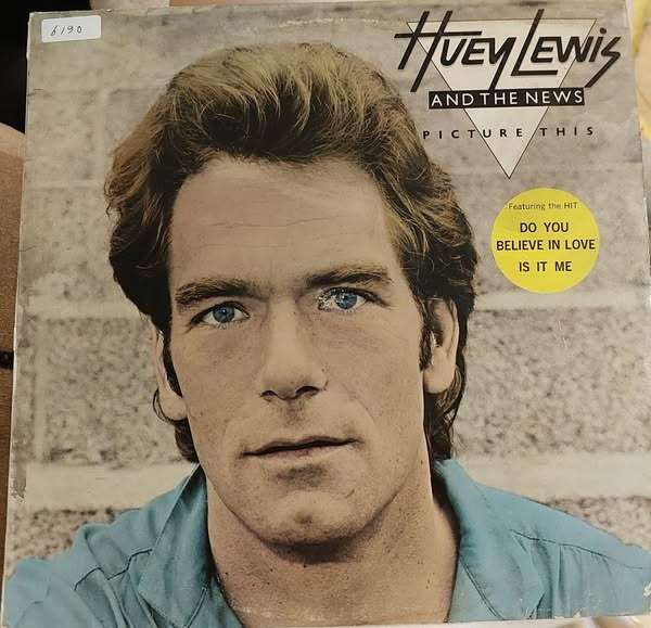 Huey Lewis - And the news picture This (G/VG)