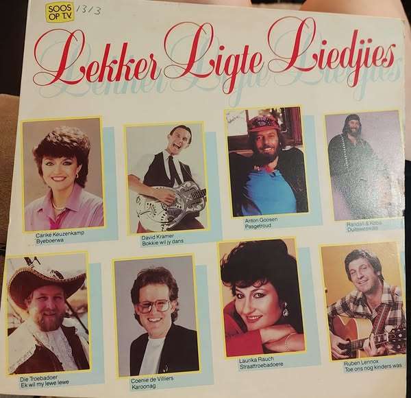 Lekker ligte liedjies (VG/VG)