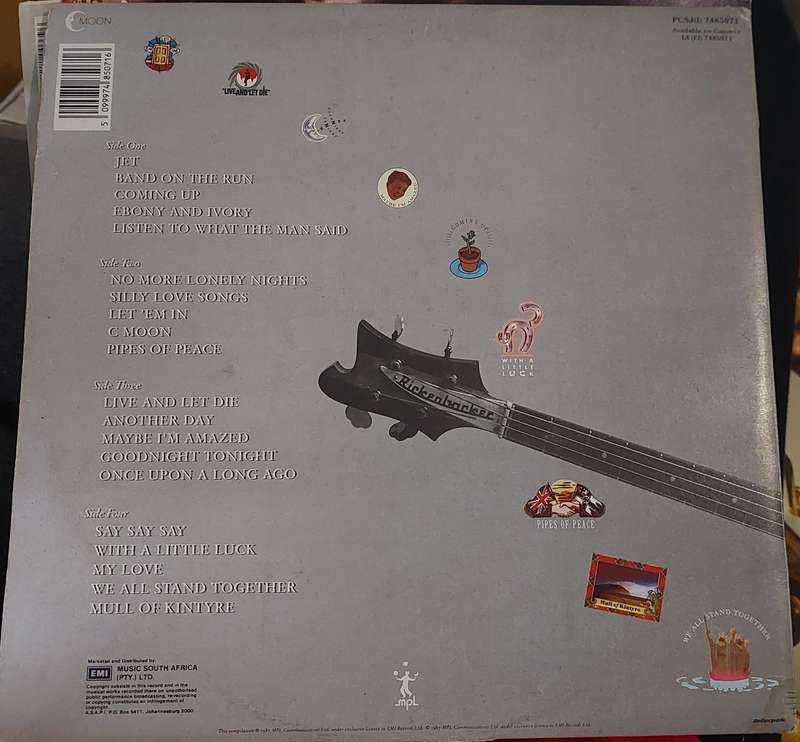 Paul McCartney - All the best (G/VG)