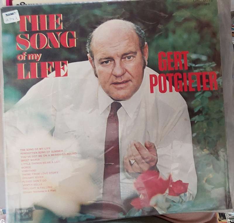 Gert Potgieter - The song of my life (VG+/VG)