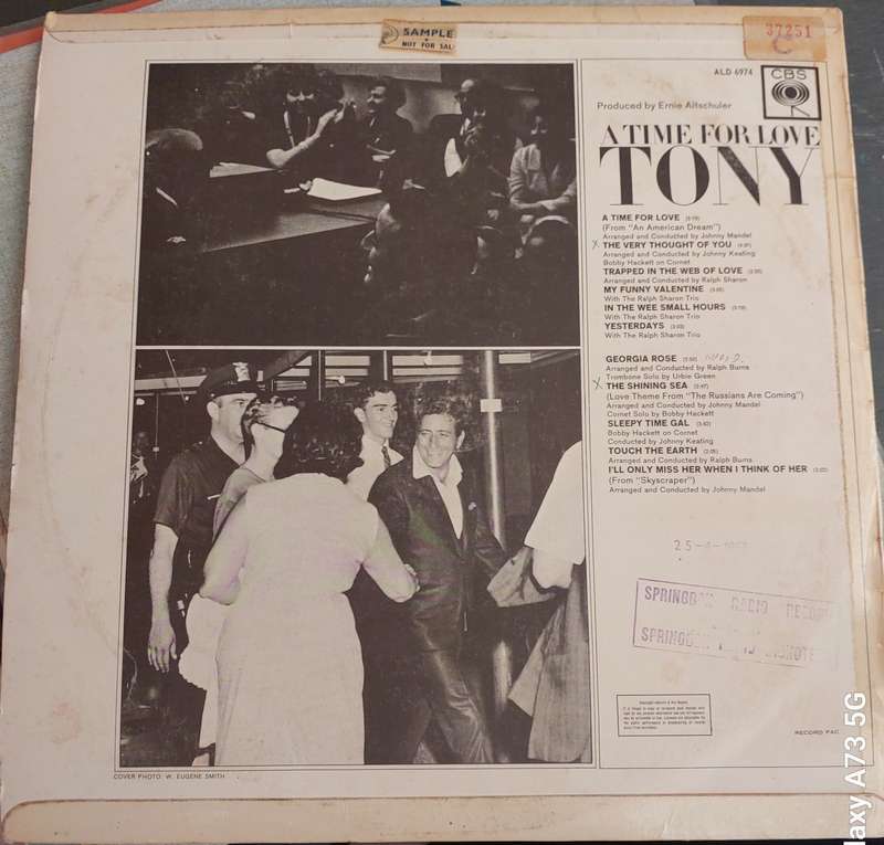 Tony Bennett - A time for love (VG/VG)