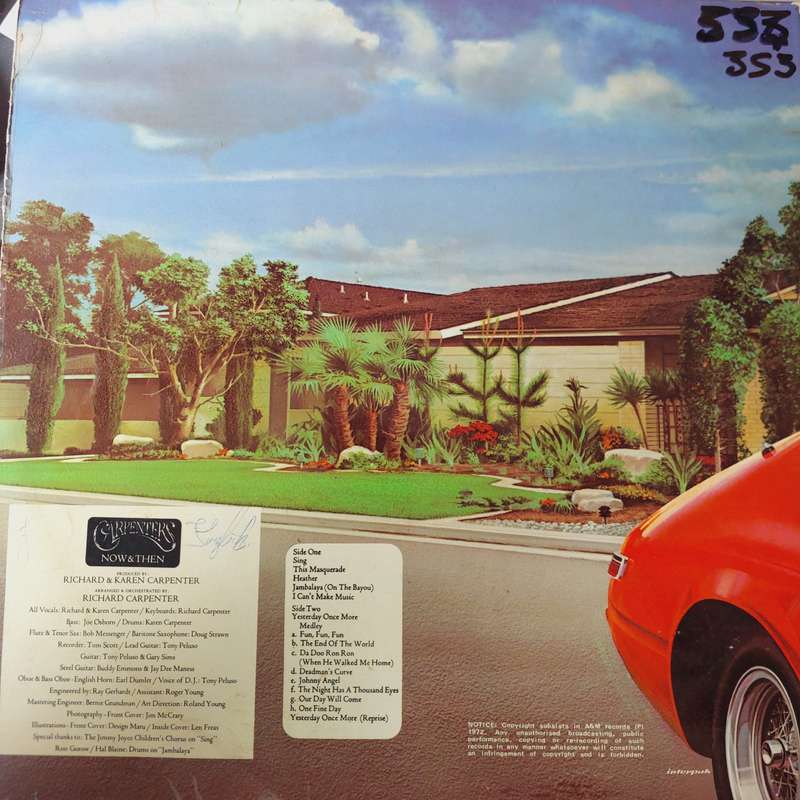 Carpenters - Now & Then (VG/VG)