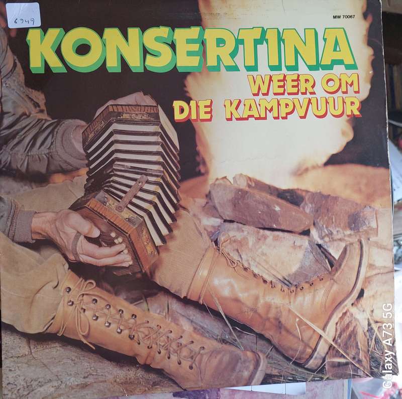Konsertina - Weer om die Kampvuur (VG/VG)