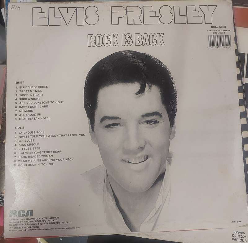 Elvis Presley - Blie Hawaii (VG+/VG)