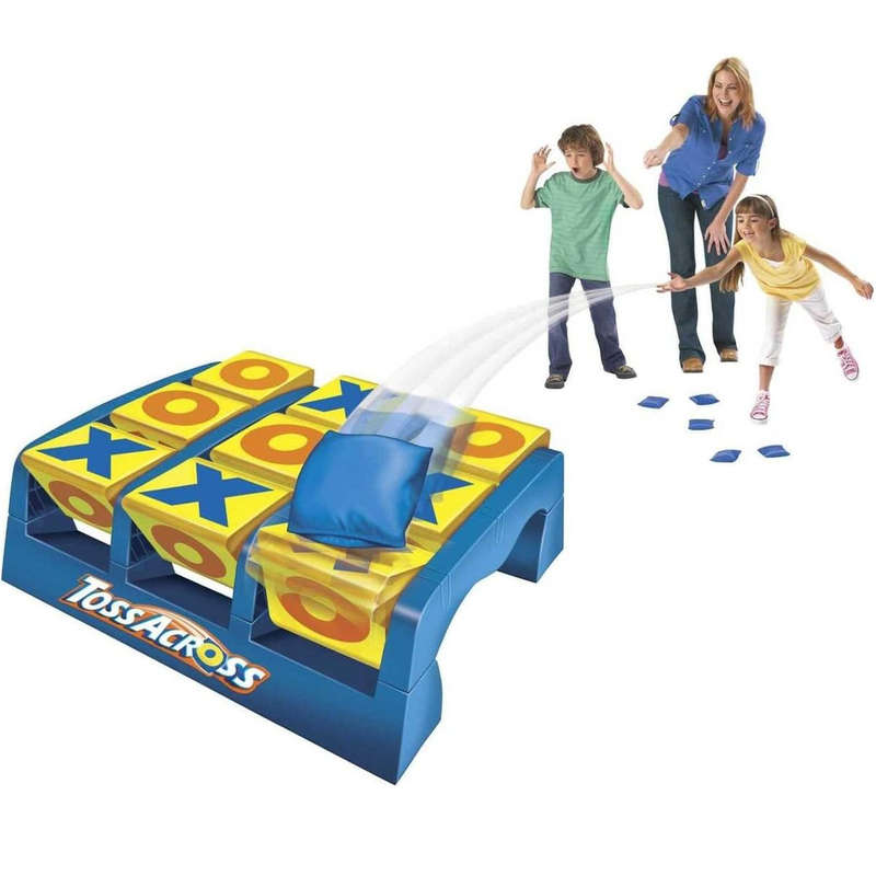 Toss Across Kids Outdoor Game With Bean Bags For Family Camping & Outdoor