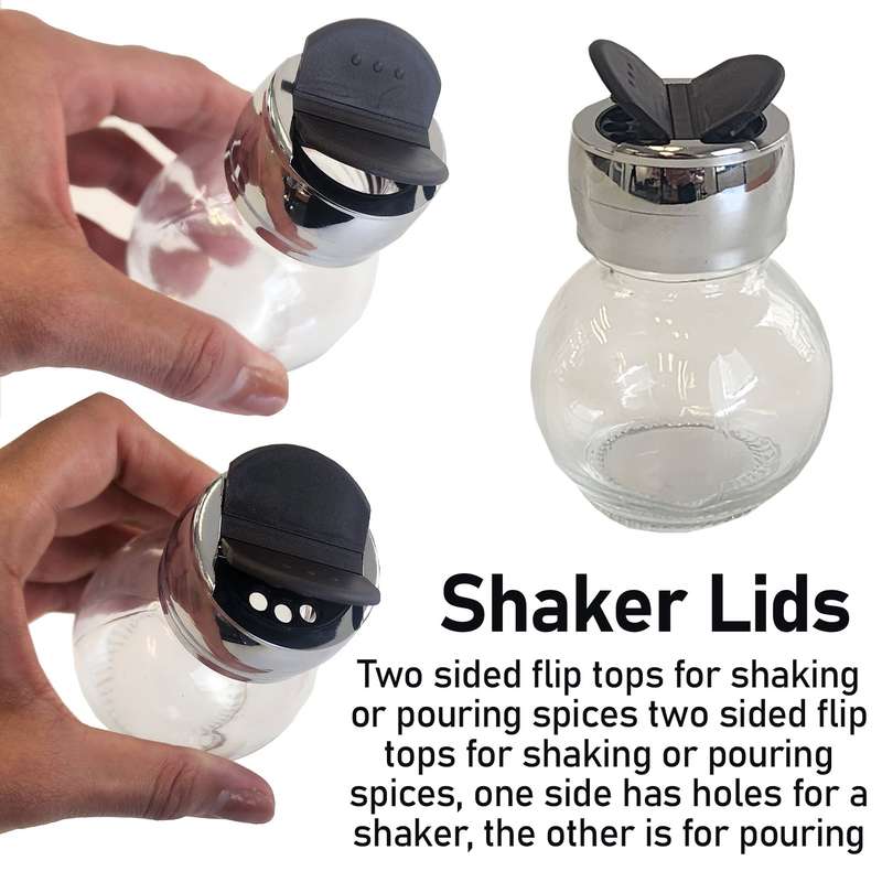 Orbit Rotating Spice Rack Organiser With 16 Shaker Top Jars ,Labels, Marker