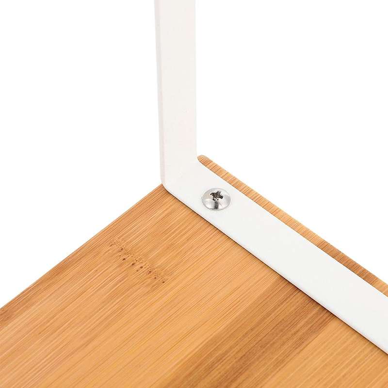 4 Pack Stackable Kitchen Cabinet Organiser Shelf Counter Storage - Multipurpose