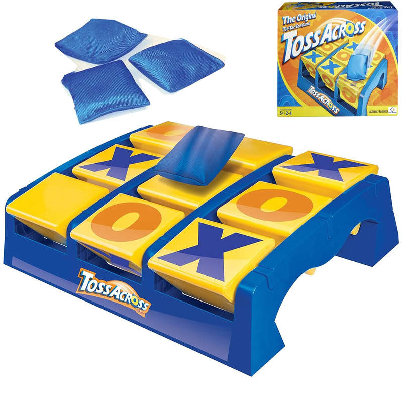 Toss Across Kids Outdoor Game With Bean Bags For Family Camping & Outdoor
