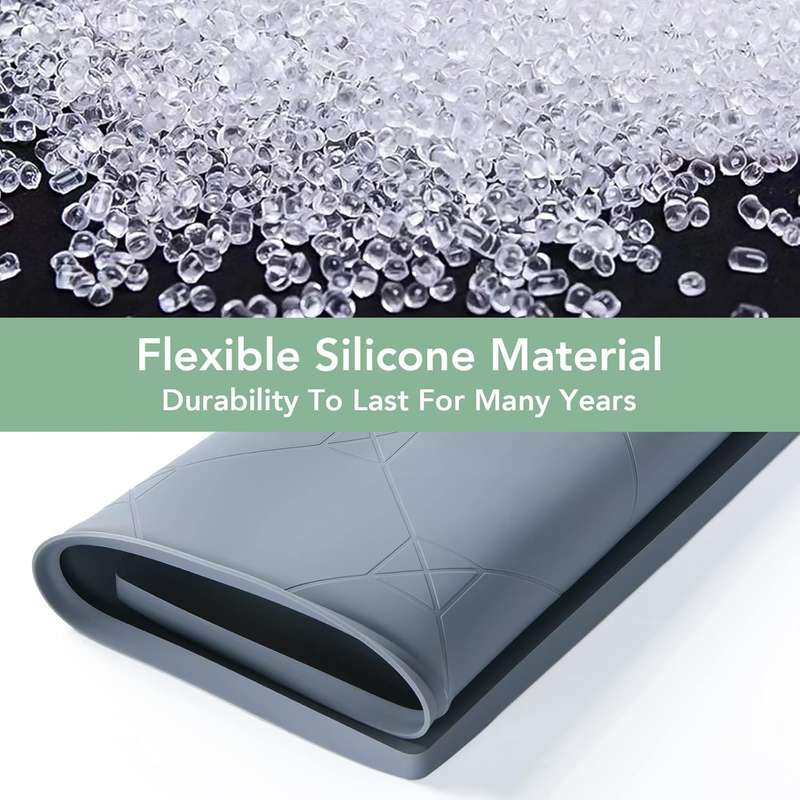 Silicone Waterproof Under Sink Mat Drip Tray - 86x56cm - Cabinet Liner
