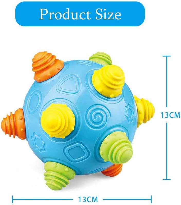 Baby Music Shake Dancing Ball & Teether- Toddler Toy