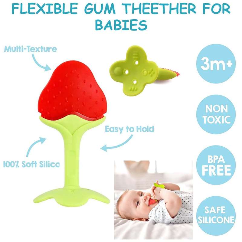 Baby Music Shake Dancing Ball & Teether- Toddler Toy