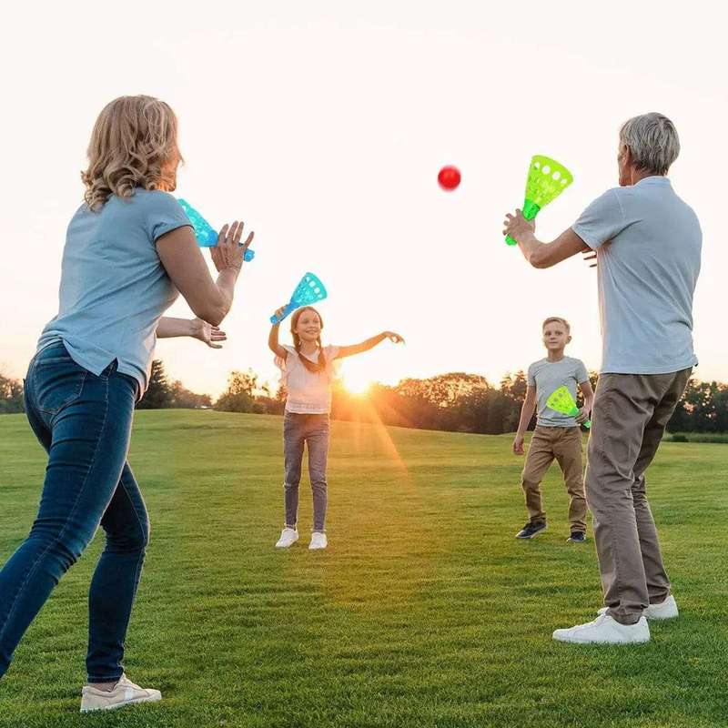 Pop-Pass-Catch Ball Game Set For Kids