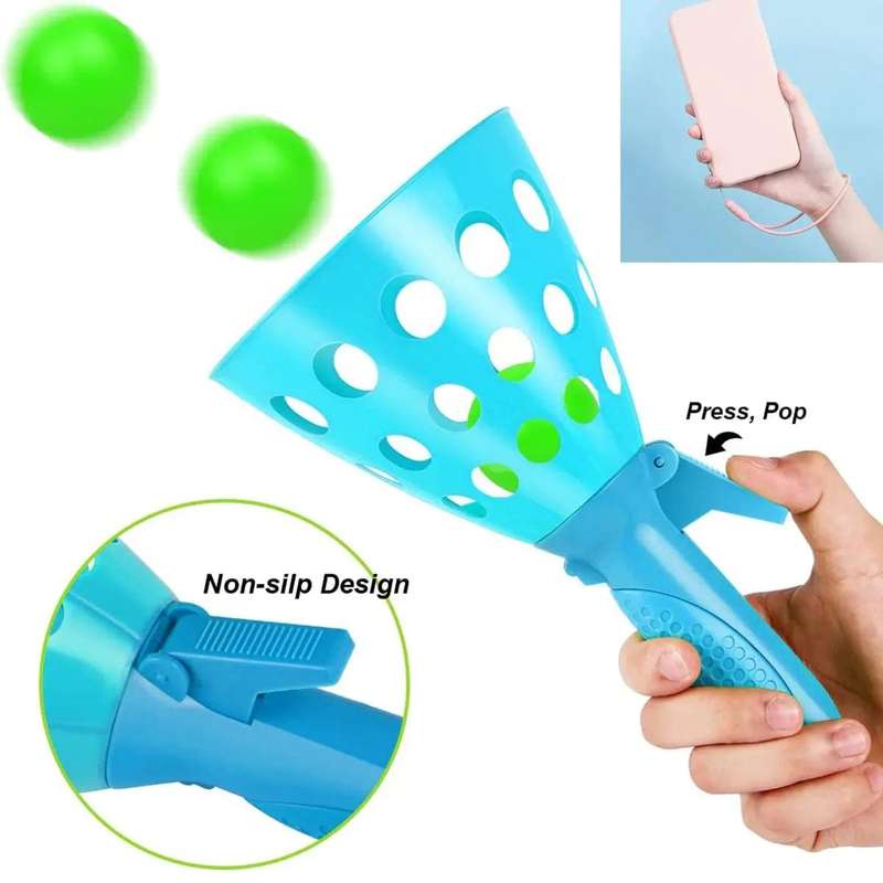 Pop-Pass-Catch Ball Game Set For Kids