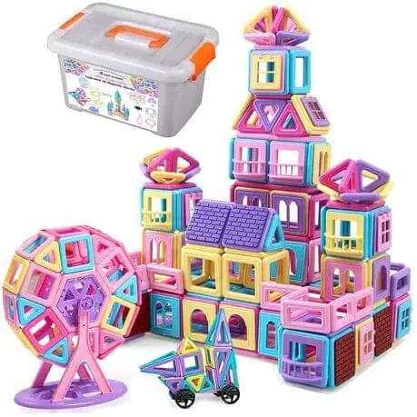 103 Piece Strong Magnetic Building Block Tiles