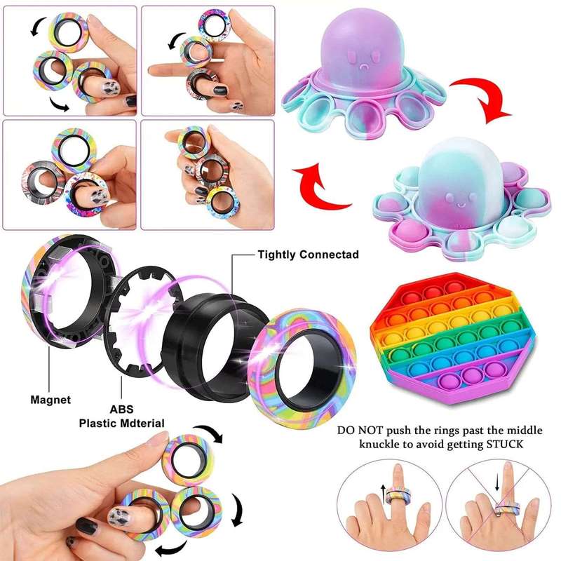 20 Pack Premium Fidget Toys Set For Kids