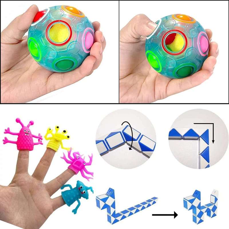 20 Pack Premium Fidget Toys Set For Kids