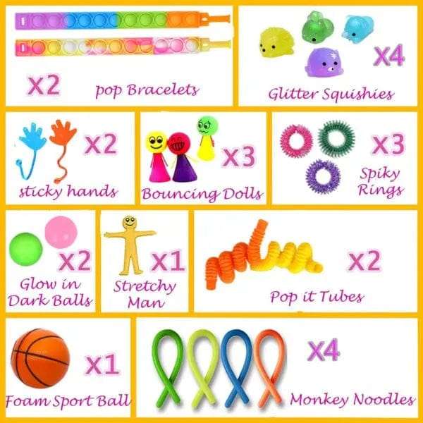 40 Pack Premium Bundle Fidget Toys For Kids
