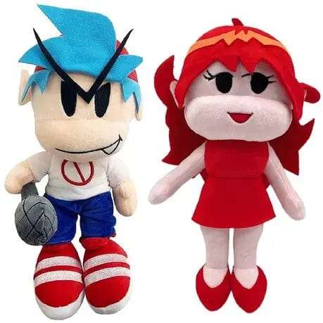 2 Pcs Friday Night Funkin Plush Toys