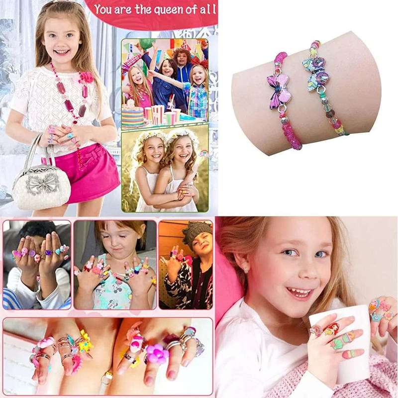 26 Piece Little Girl Rings & Bracelets - Pretend Play