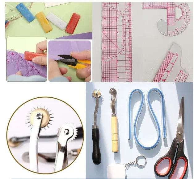 22 Pcs Pattern Making Ruler Set For Pattern Making