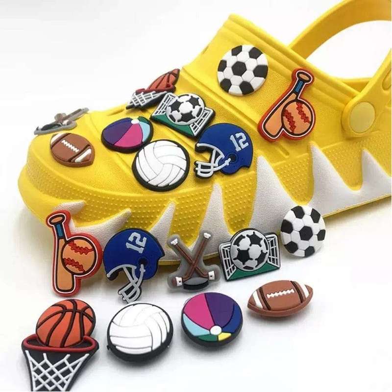 30 Piece Shoe Decoration Charms Stickers & Bracelets