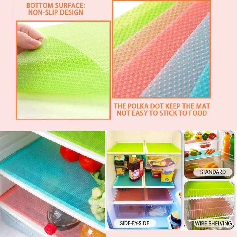 18 Pcs Refrigerator Organization Containers & Liners