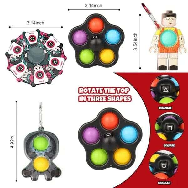 11 Pack Squid Game Fidgets Masks Set