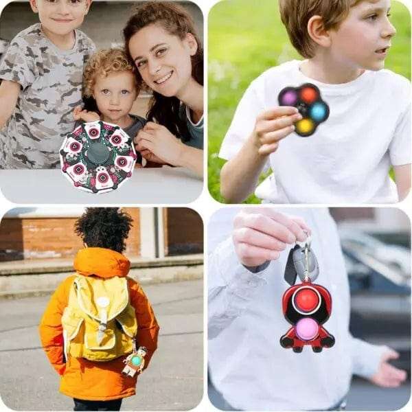 11 Pack Squid Game Fidgets Masks Set