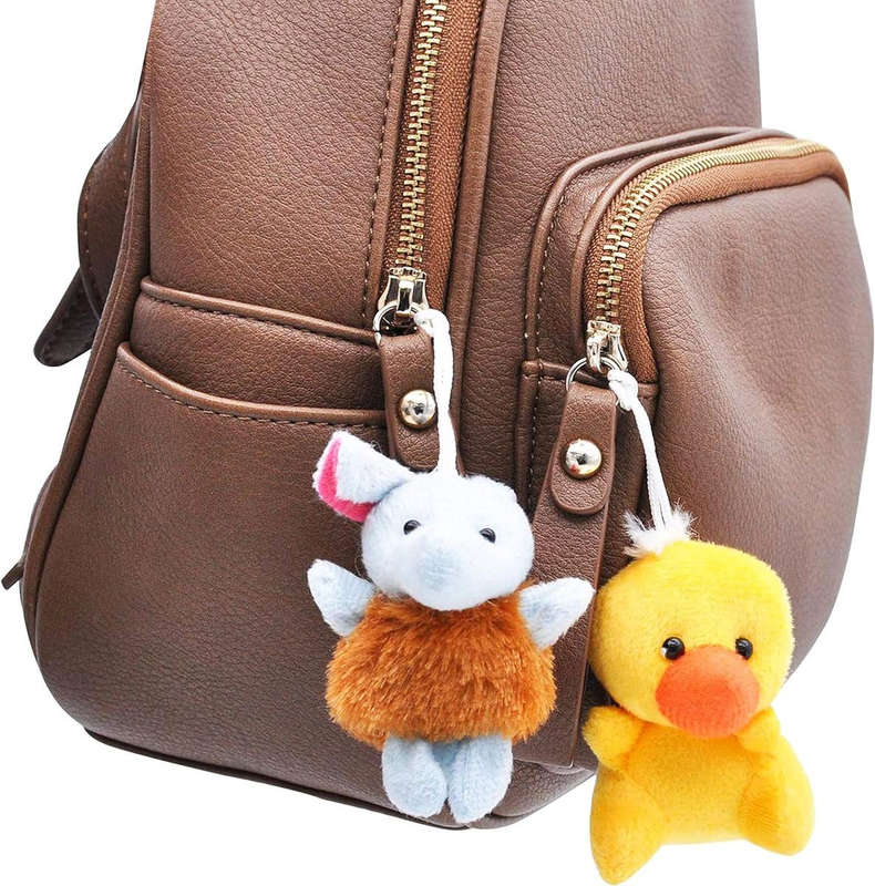Kids' Mini Animal Plush Toy Bulk Party Favor Stuffed Plushies - 24 Pack