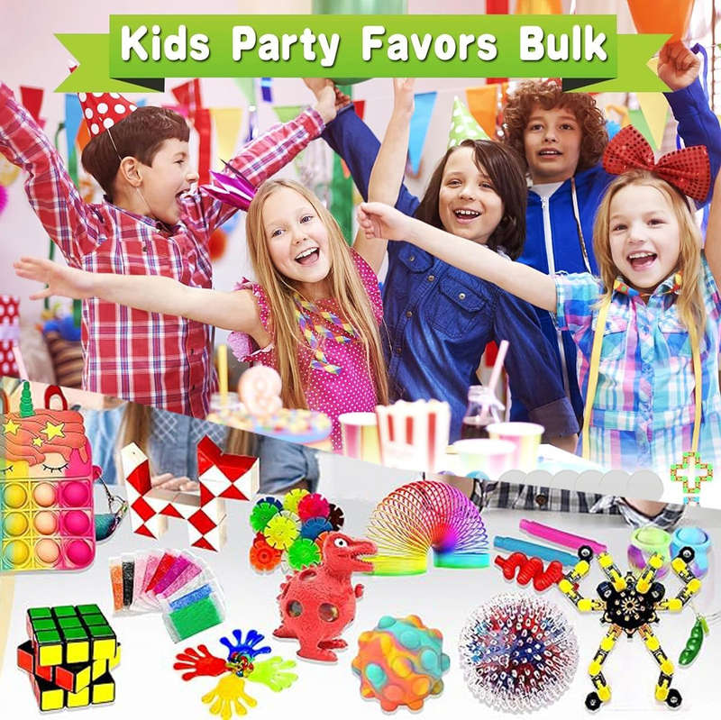 120 Pack Deluxe Bundle Sensory Fidget Toys For Kids Adults