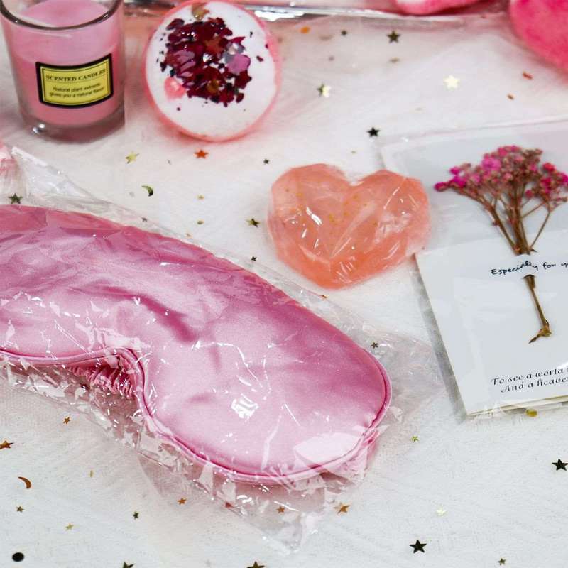 Pink Pampering Gift Set: Spoil Her with Self-Care! (Gifts for Women)