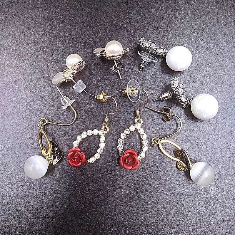 1040 Piece Hypoallergic Earring Backs Replacement Kit For Studs