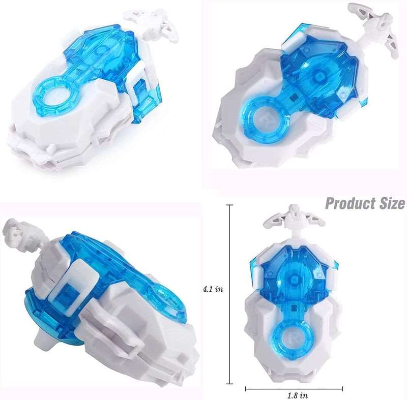 4 Pack Bey Burst Launchers Set For Battle Bey Top Gyros - Sparking Dynamite
