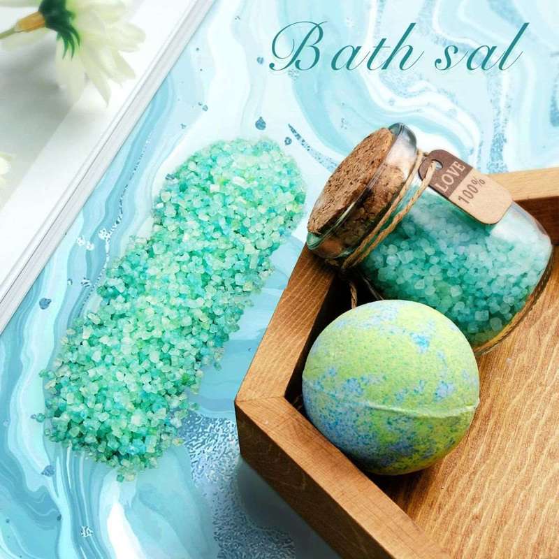 13 Pieces Spa Gifts Set For Women Birthday Christmas New Year Valentine-Blue